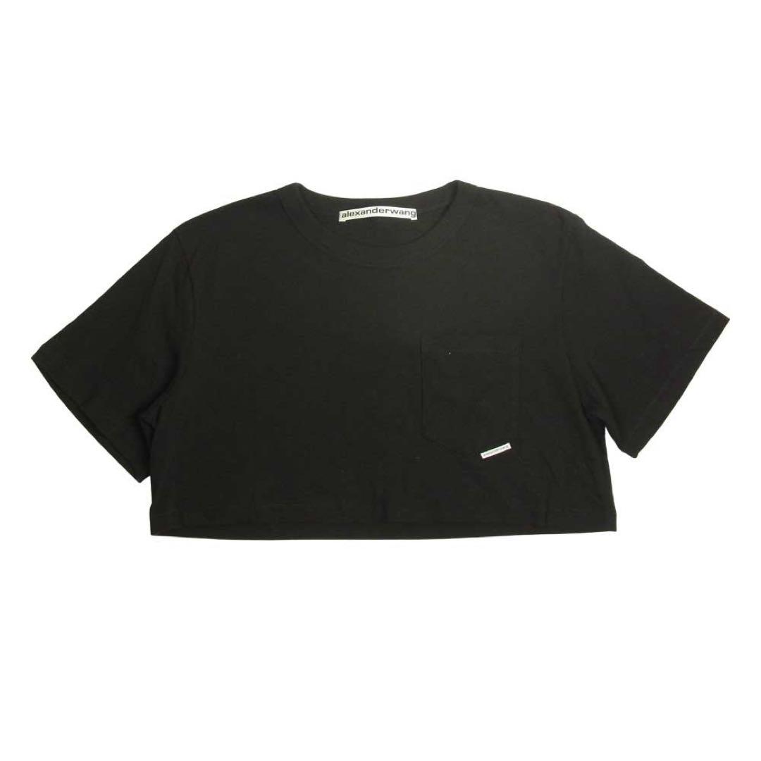 【美品】Alexander Wang アレキサンダーワン ショート丈半袖Tシャツ