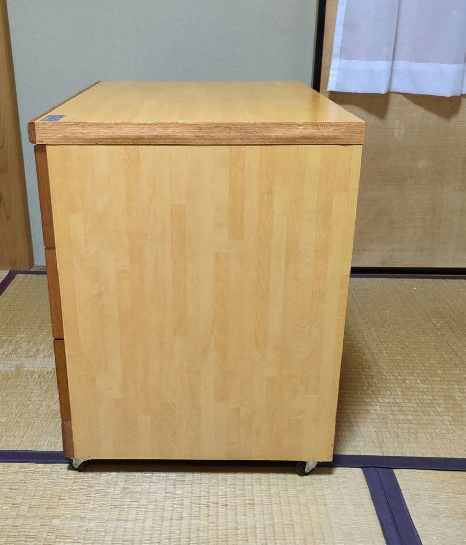 nakamu様　レトロ　古家具　リメイク　木製キャスター付きチェスト