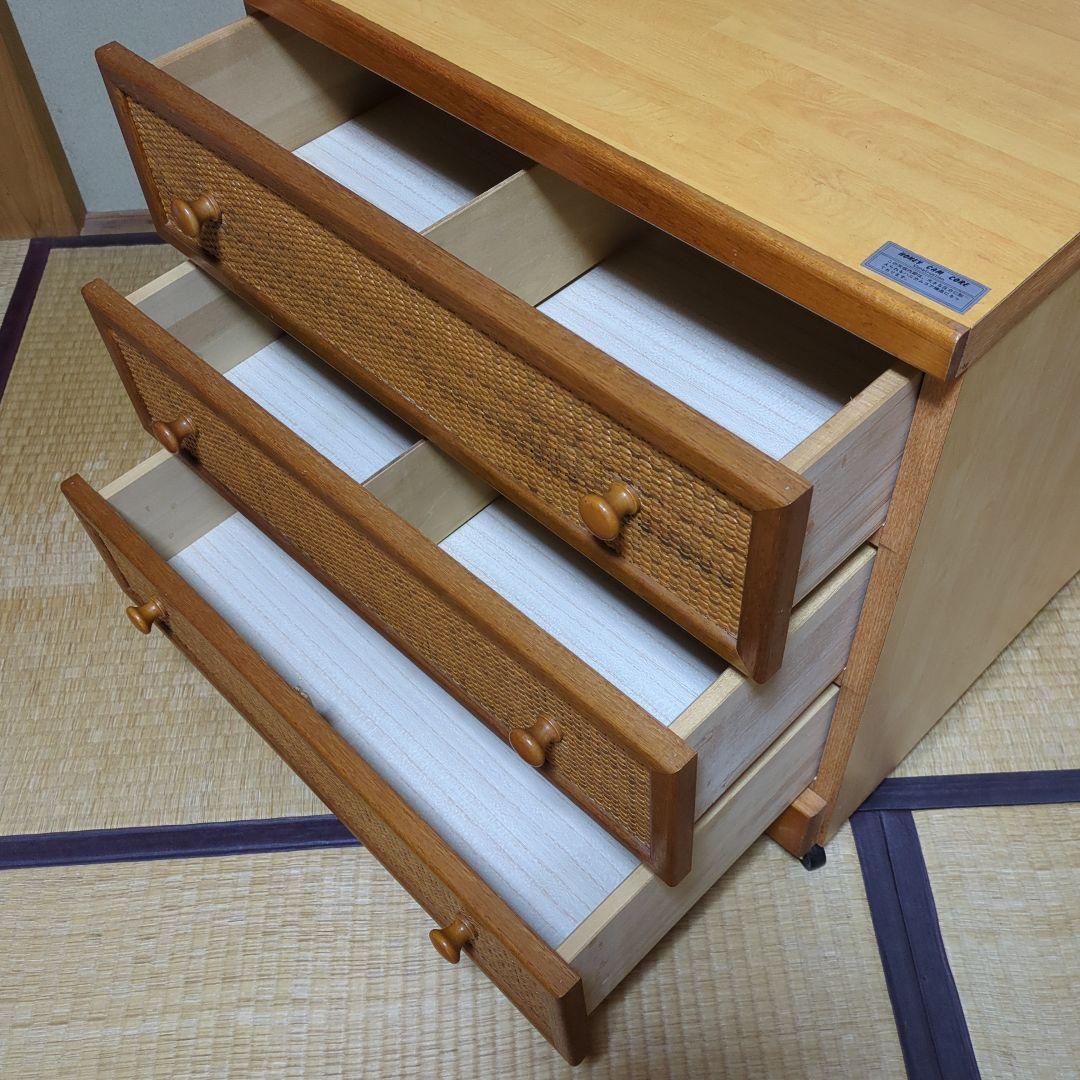 nakamu様　レトロ　古家具　リメイク　木製キャスター付きチェスト