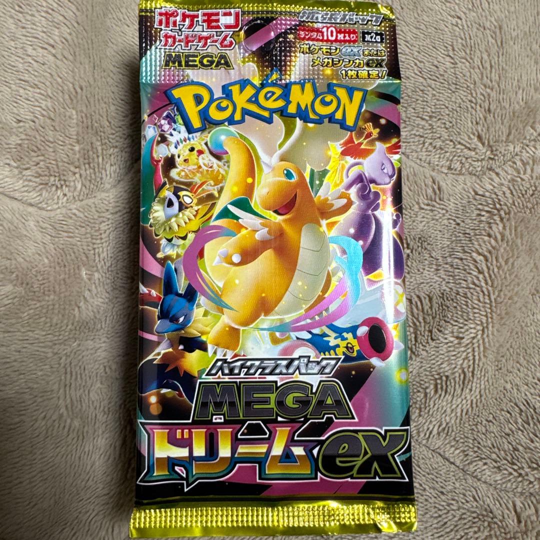 1BOX ポケモンカードゲームMEGA ハイクラスパック MEGAドリームex