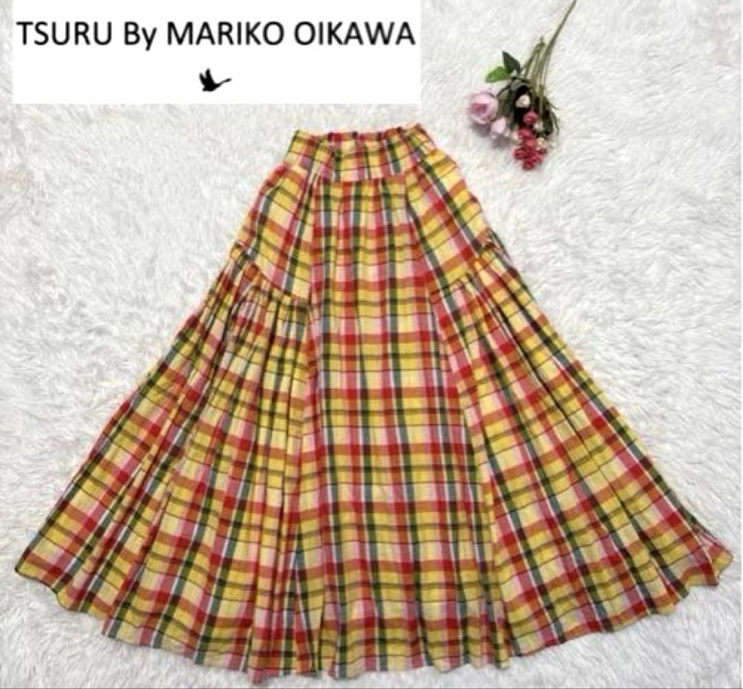 【即完売品】ツルバイマリコオイカワBess フリル　スカート　F