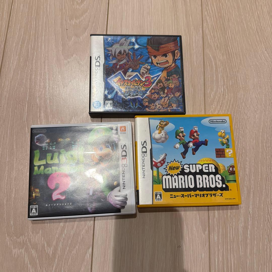 ニンテンドー3DSソフト 7本セット本体付き