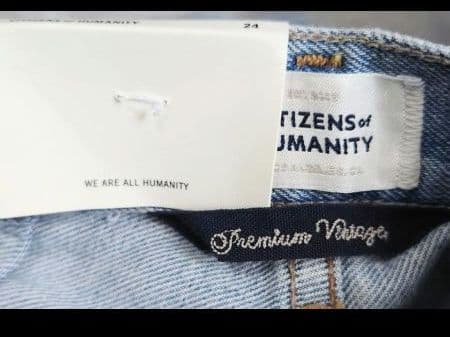 パンツ CITIZENSofHUMANITY HORSESHOE IN SAVAHN24
