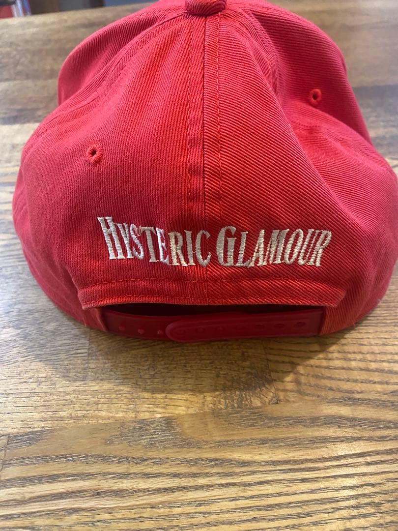 ゴ*ラ様 HYSTERIC GLAMOUR レッドキャップ サイズフリー