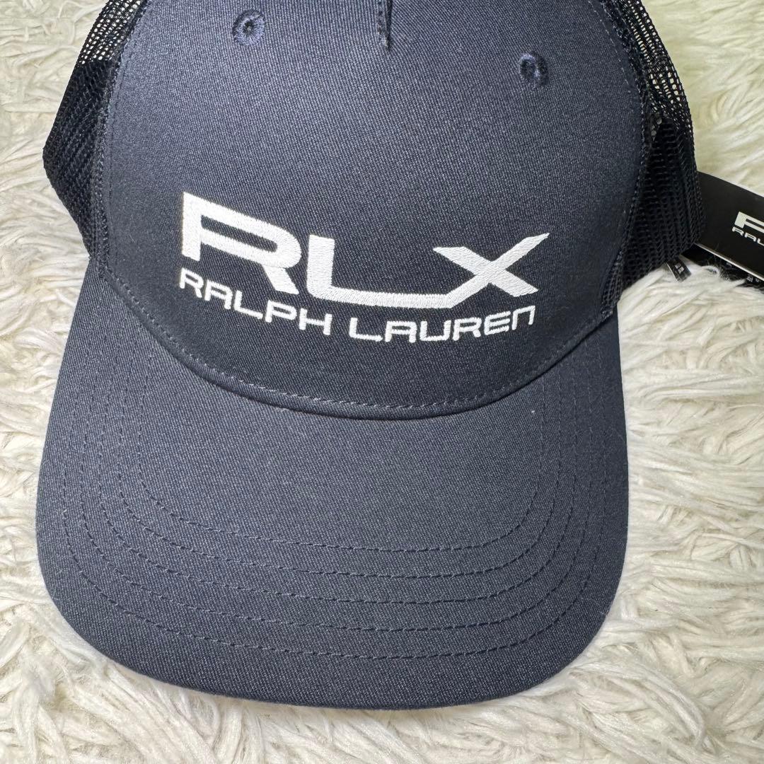 ☆【新品】RLX Ralph Lauren ゴルフ メッシュキャップ 黒☆