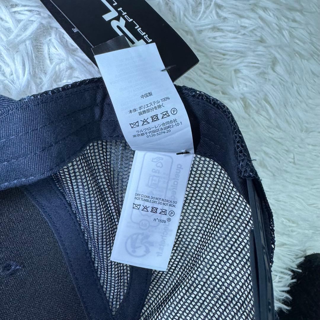 ☆【新品】RLX Ralph Lauren ゴルフ メッシュキャップ 黒☆