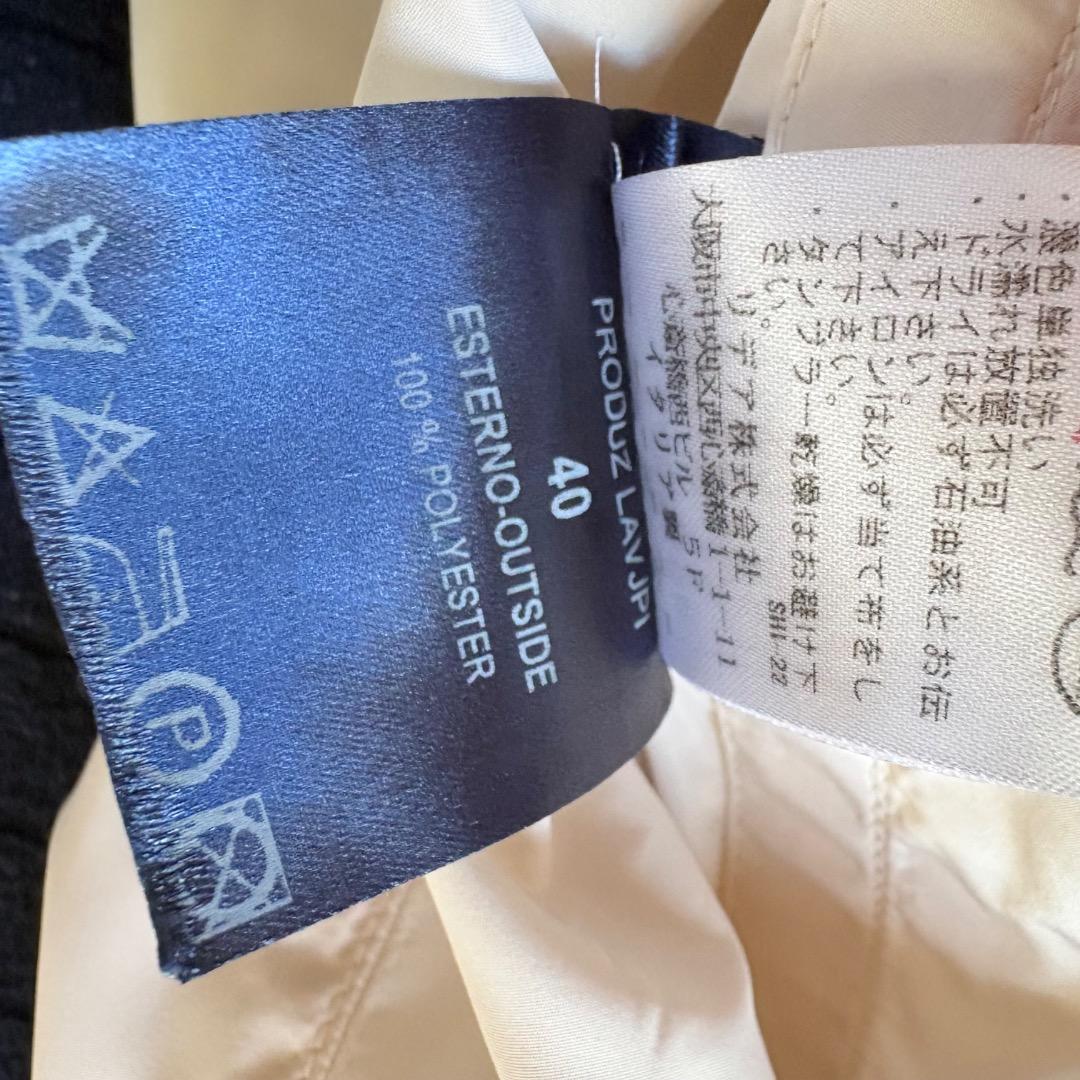 美品 HERNO 軽量 ナイロン スプリングコート 40 M 国内正規品