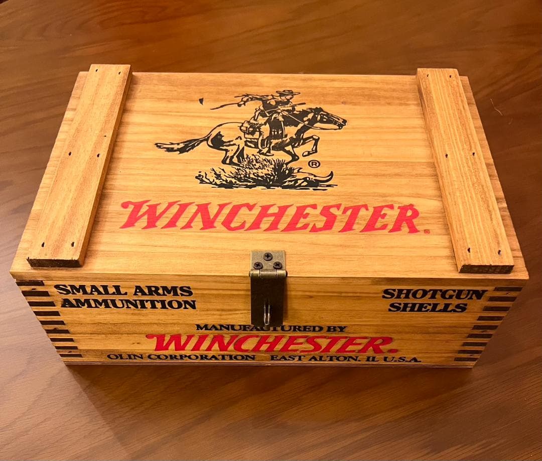 WINCHESTER ウィンチェスター 木製ボックス クレー射撃 アメリカ雑貨