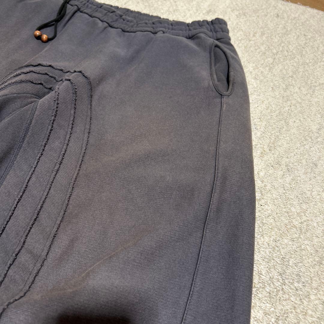 jian ye orbit pants charcoal スウェットパンツ M