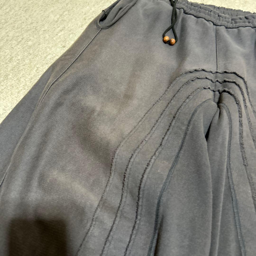 jian ye orbit pants charcoal スウェットパンツ M
