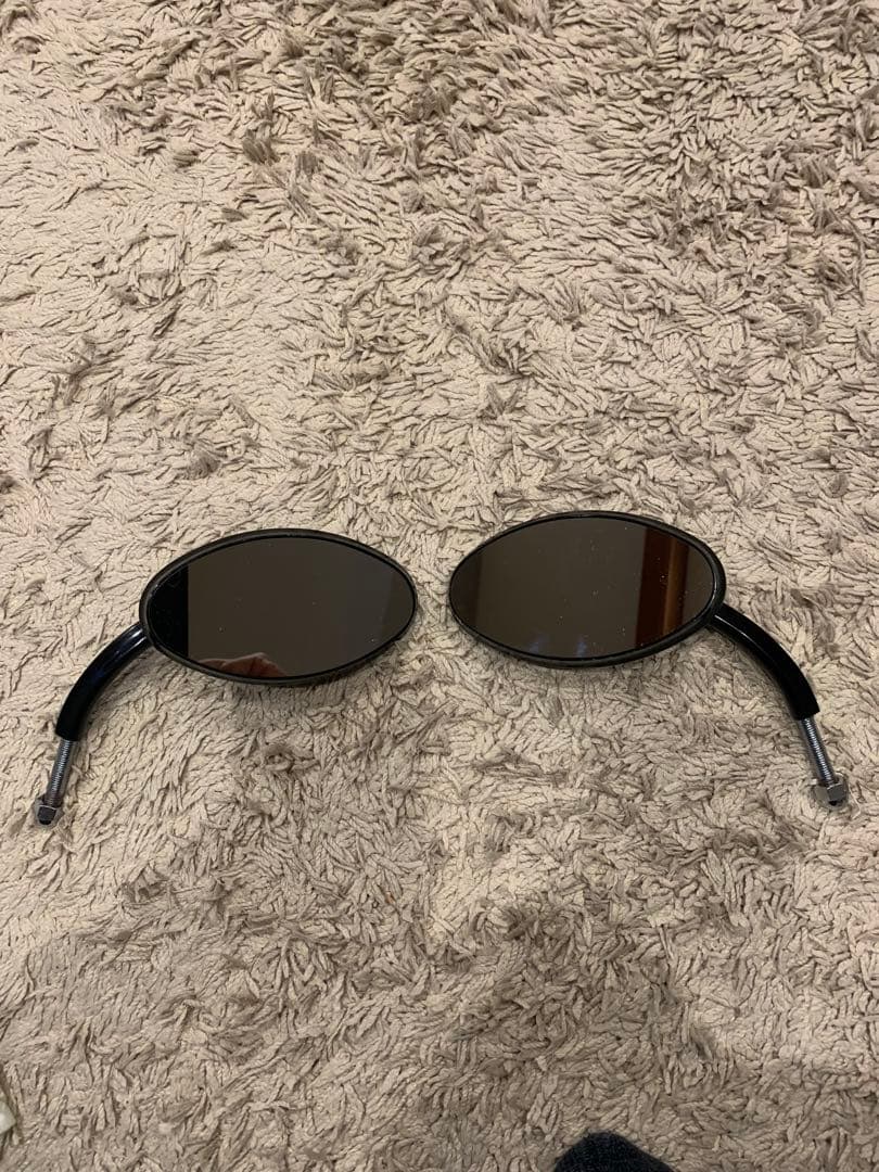 正規品アレンネス　ミラー　黒　CAT EYE CURVACEOUS ハーレー