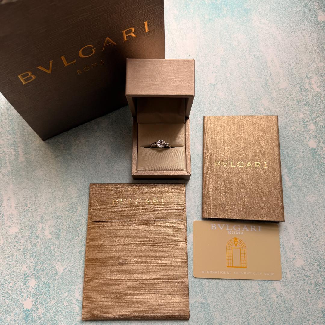 Bvlgari ダイヤモンド付きリング 指輪 54