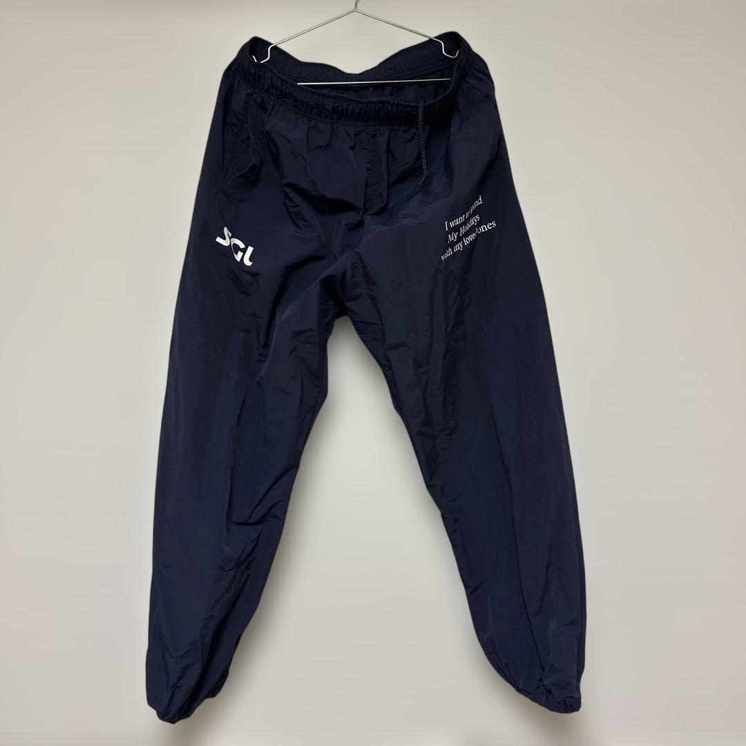 美品 SUN GALLERYネイビー セットアップジャケット・パンツ