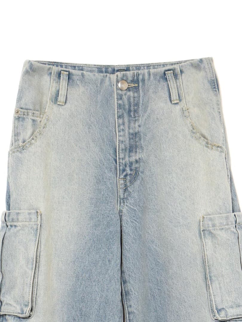 アンドマリー★ Back ribbon denim cargo pants美品S