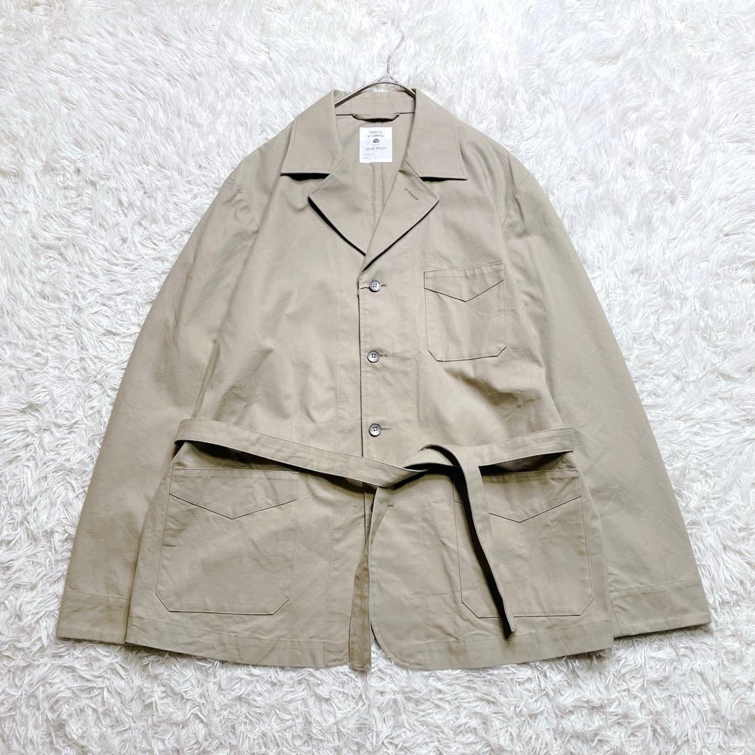 ORGUEIL オルゲイユ スリーピングジャケット ベージュ 42 日本製