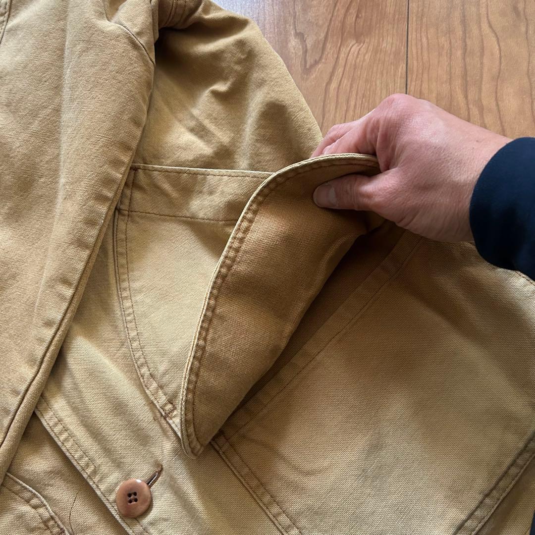 L.L.Bean ライナー付きカバーオールMレギュラー ブラウン着丈74身幅61