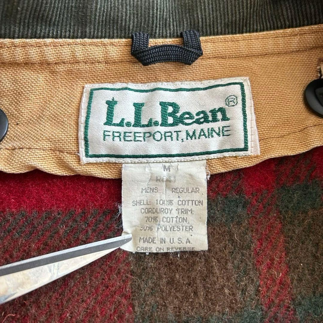 L.L.Bean ライナー付きカバーオールMレギュラー ブラウン着丈74身幅61