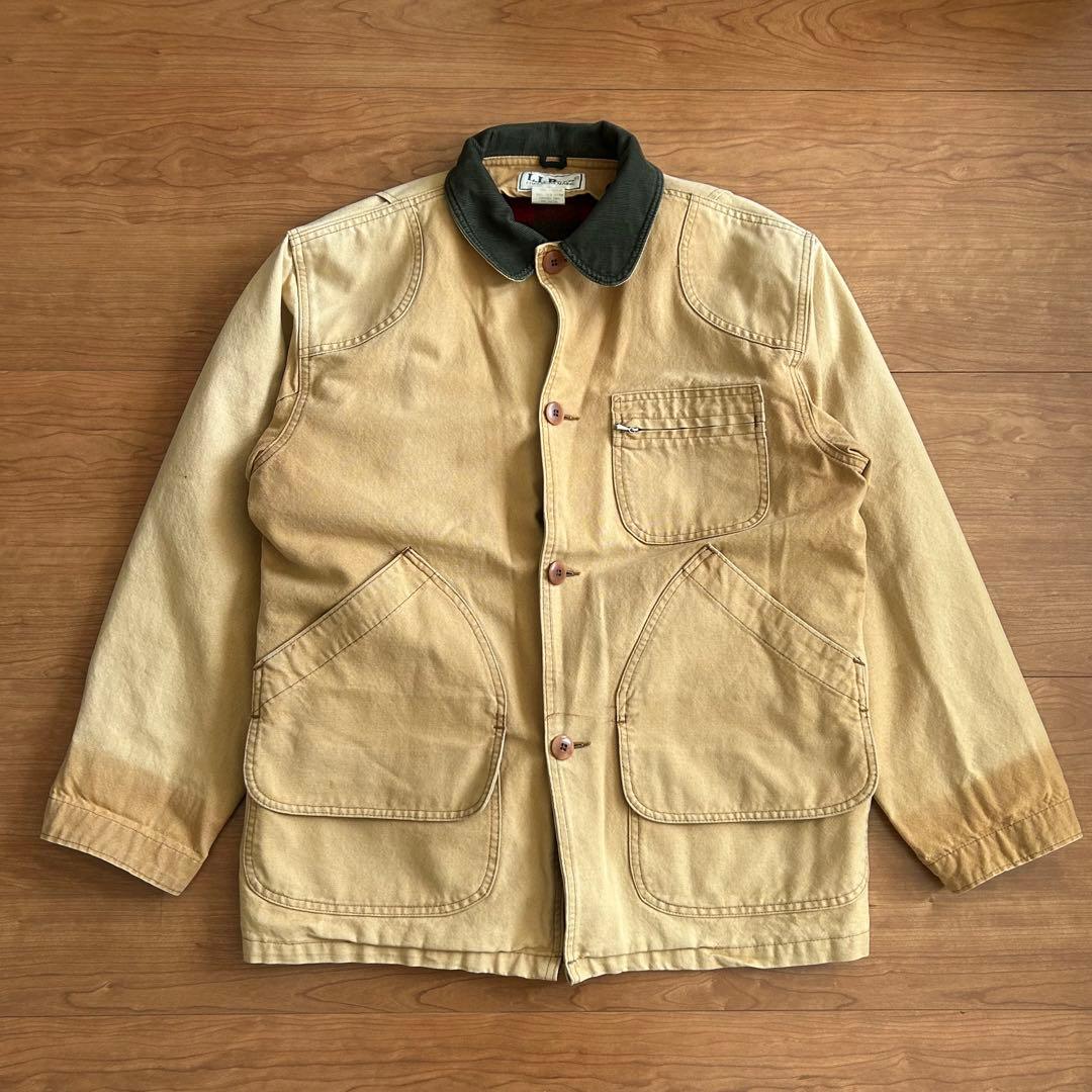 L.L.Bean ライナー付きカバーオールMレギュラー ブラウン着丈74身幅61