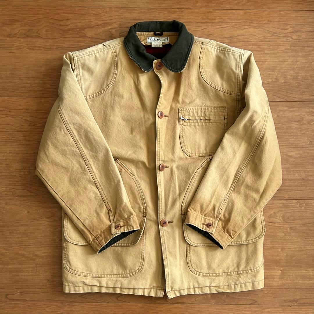 L.L.Bean ライナー付きカバーオールMレギュラー ブラウン着丈74身幅61