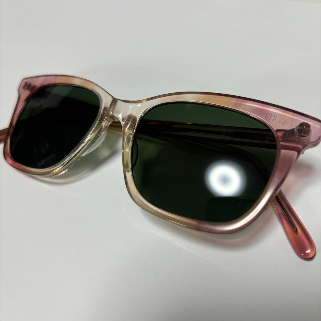 50's 60's French vintage サングラス　ピンク