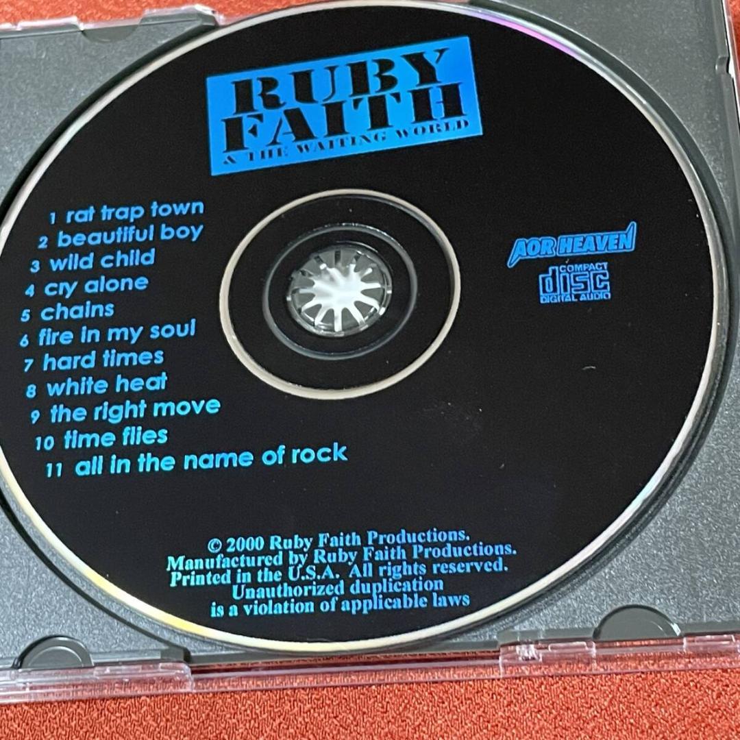 メロハー,AOR◆RUBY FAITH&THE WAITING WORLD