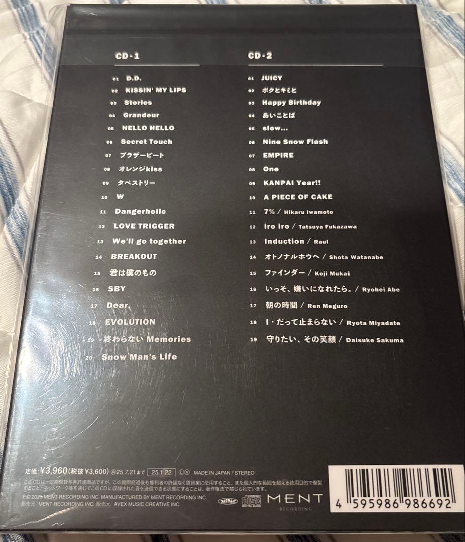 Man THE BEST 2020-2025 3形態 ベストアルバム