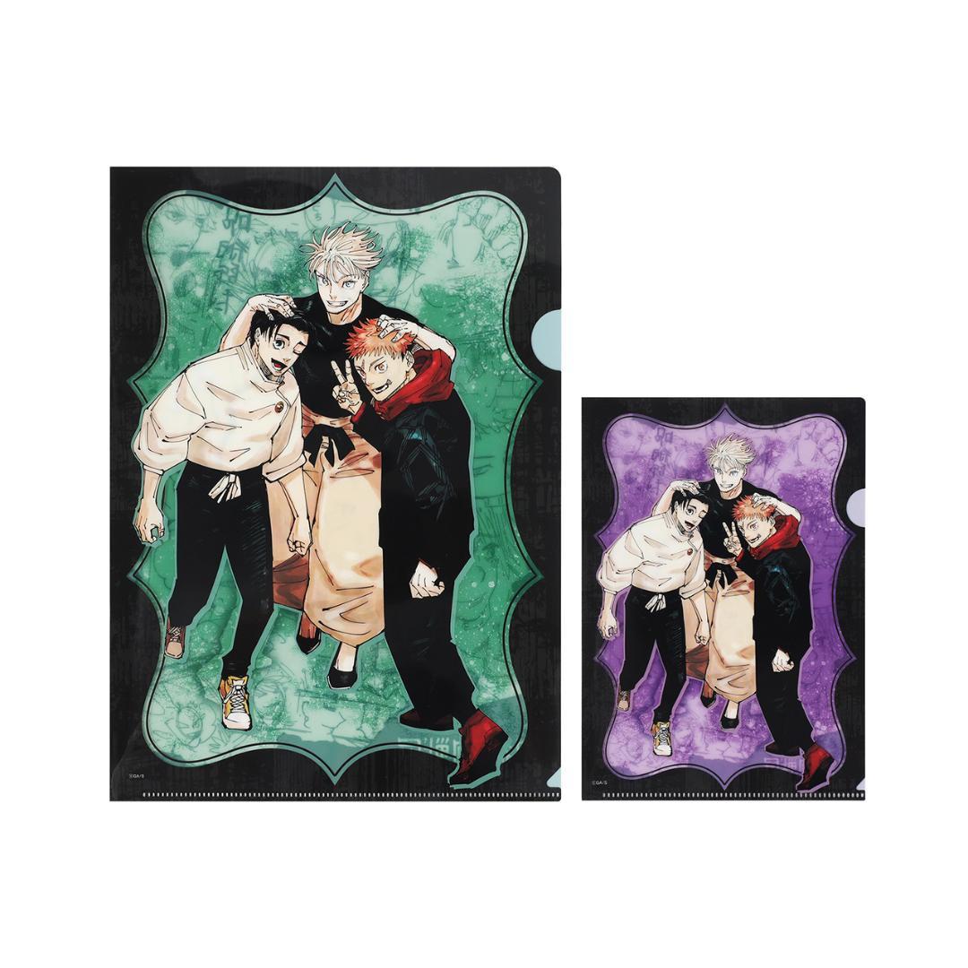 芥見下々 呪術廻戦展 公式図録 + クリアファイル2枚セット 虎杖&乙骨&五条