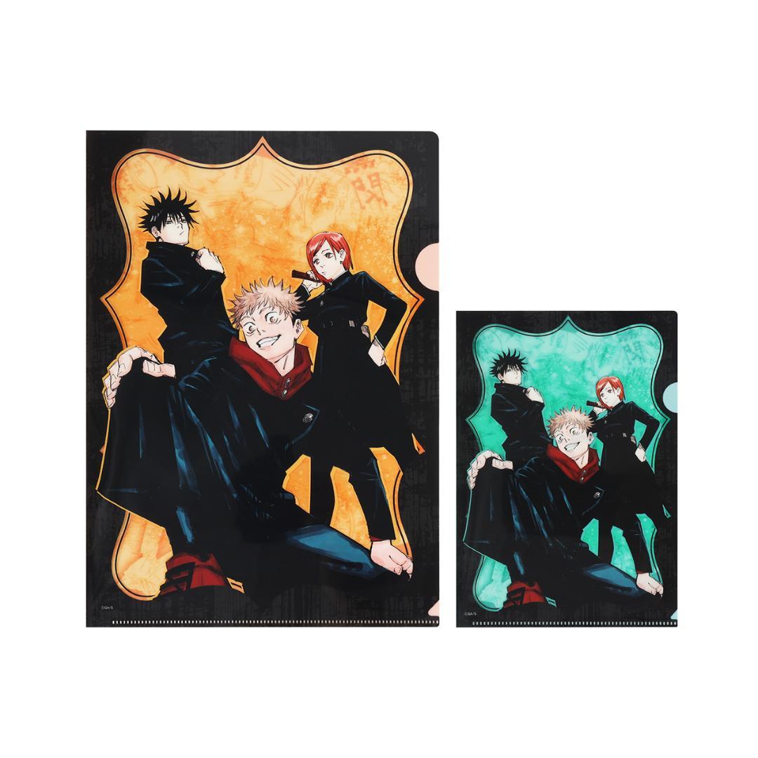 芥見下々 呪術廻戦展 公式図録 + クリアファイル2枚セット 虎杖&乙骨&五条
