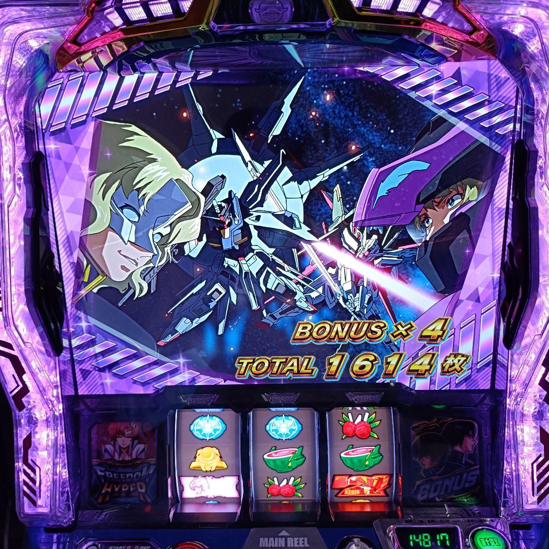 オートプレイ付き　ガンダムSEED　スマスロ