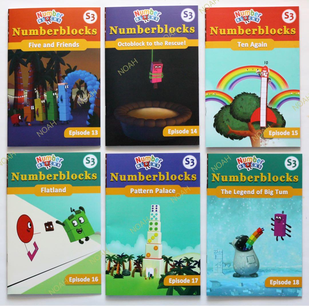 ナンバーブロックス　シリーズ1-3　マイヤペン付　NumberBlocks 洋書