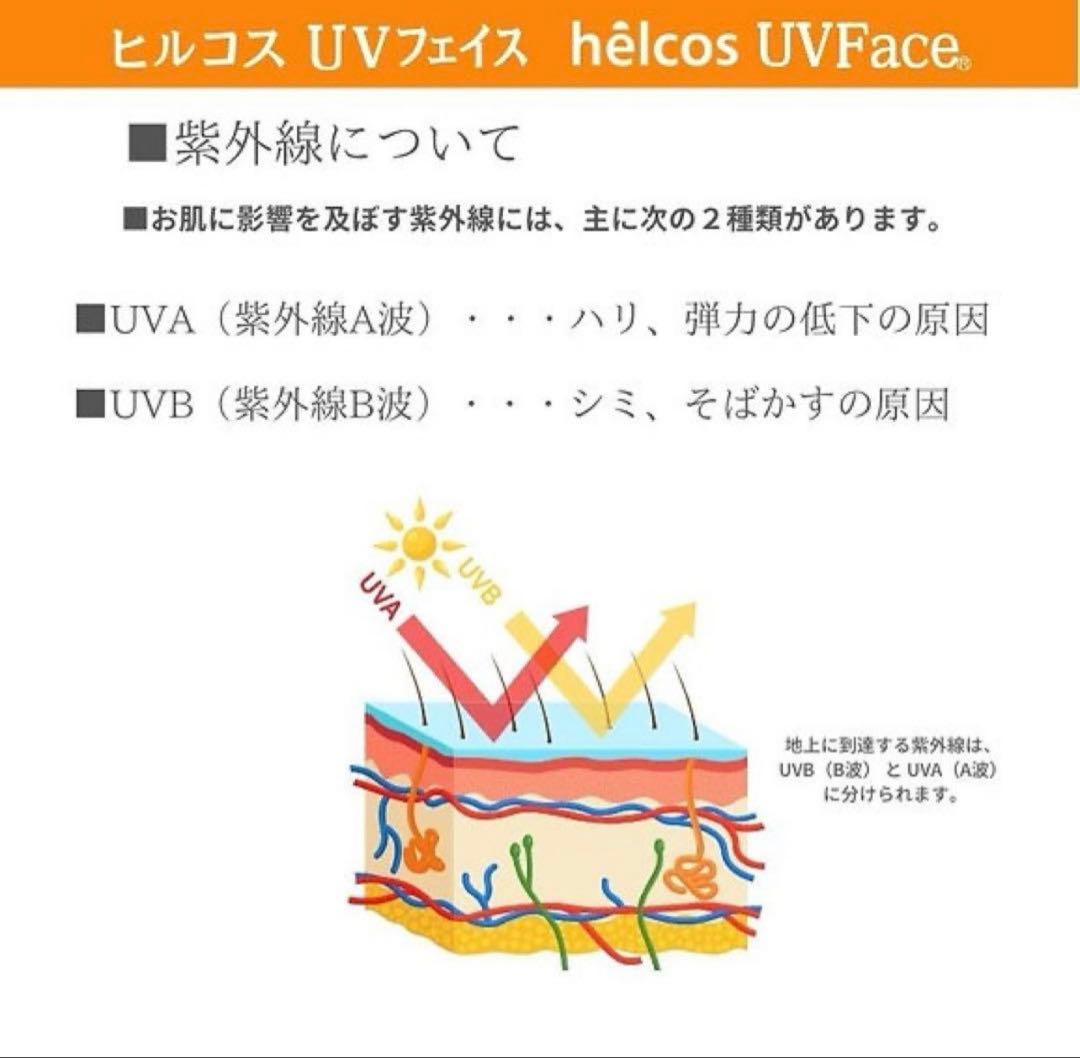 ヒルコス UVフェイス 日焼け止め360g