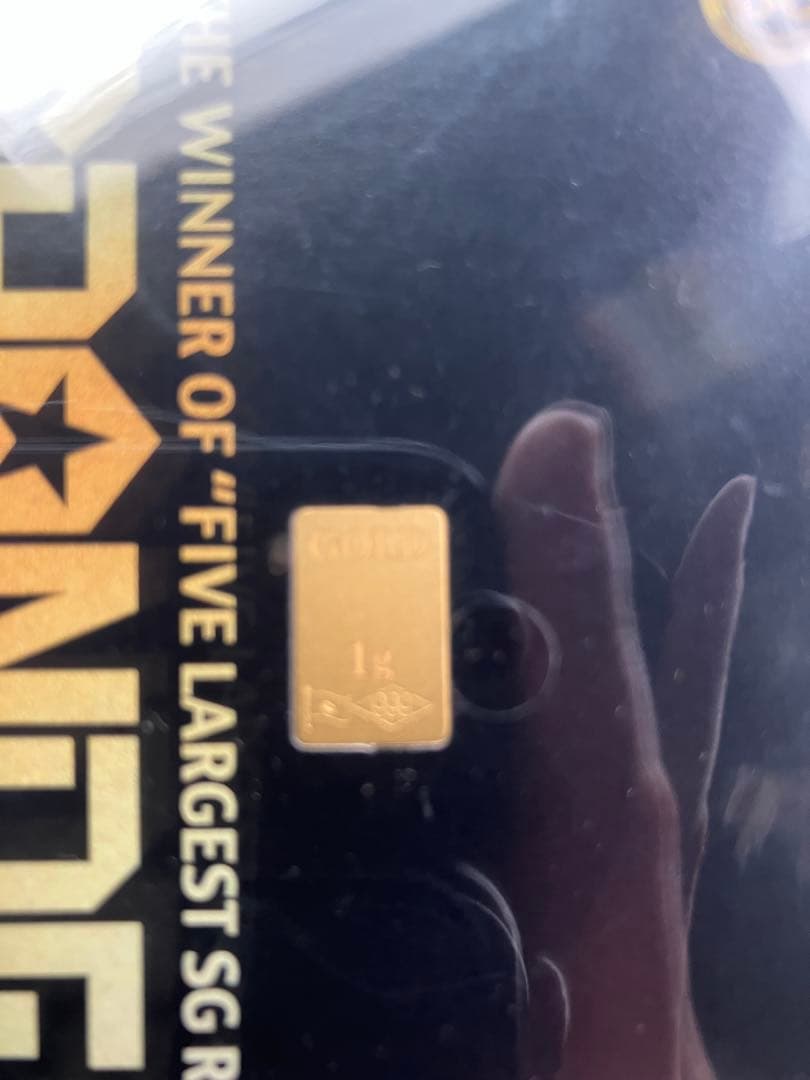 ボートレース　ground5 555キャンペーン 純金1g