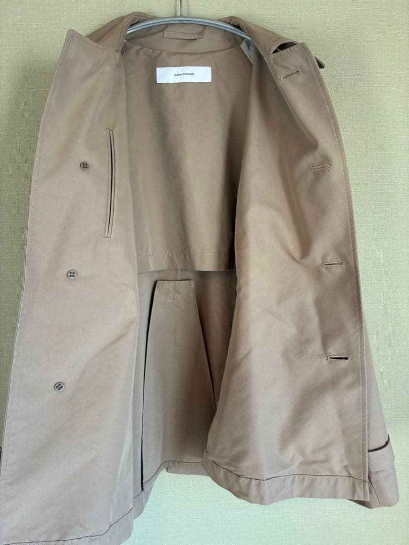 JOURNAL STANDARD 2024SS ミドル丈ステンカラーコート
