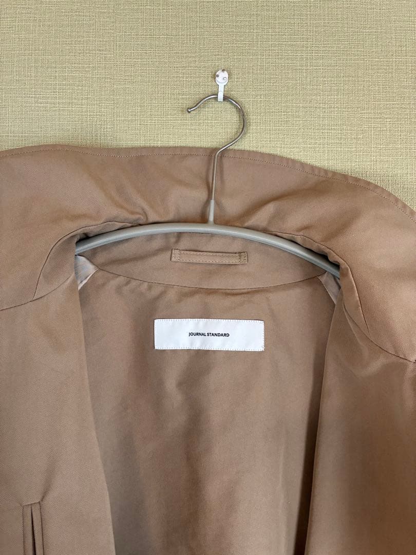 JOURNAL STANDARD 2024SS ミドル丈ステンカラーコート