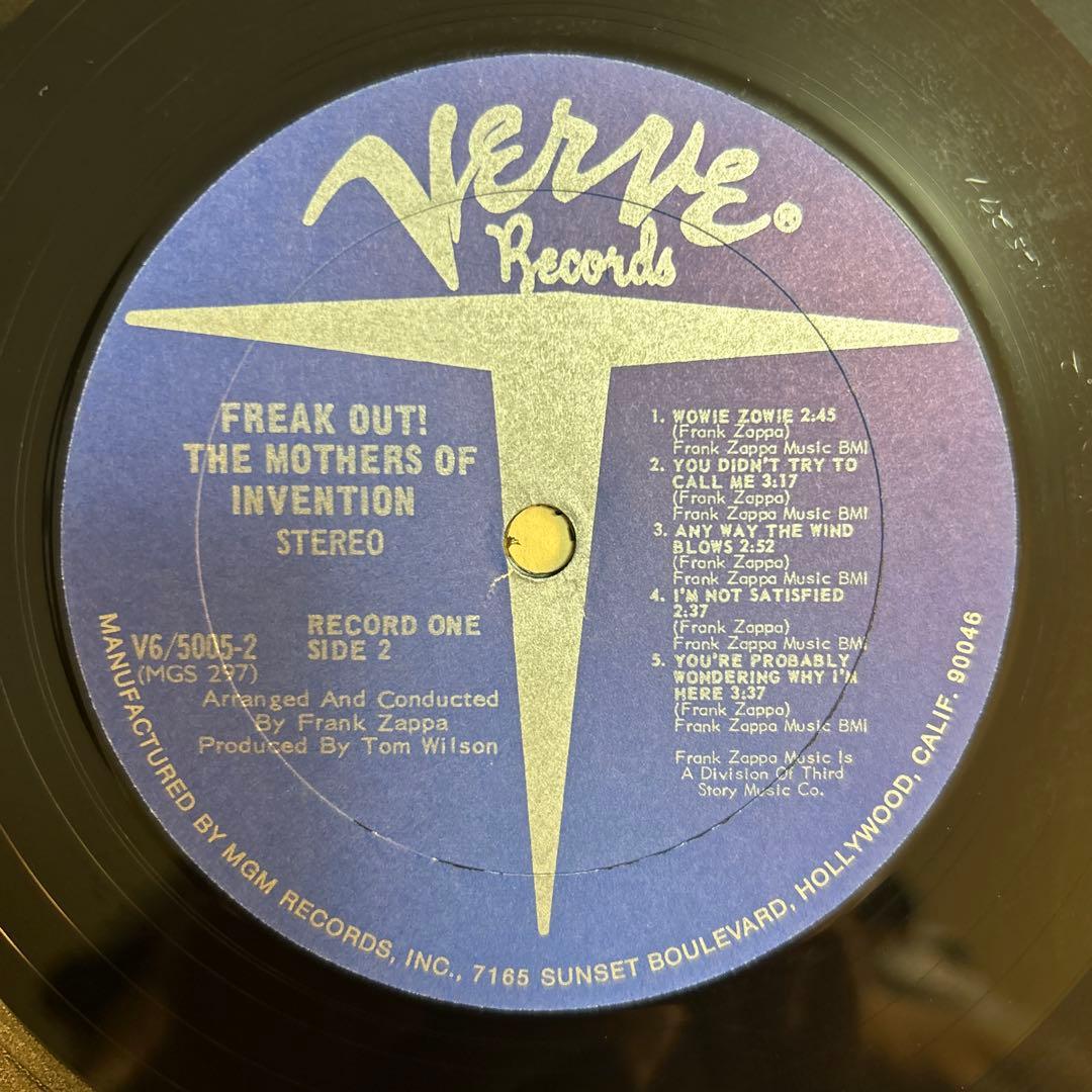 て*ん様 名盤US盤Freak Out! The Mothers of Inve