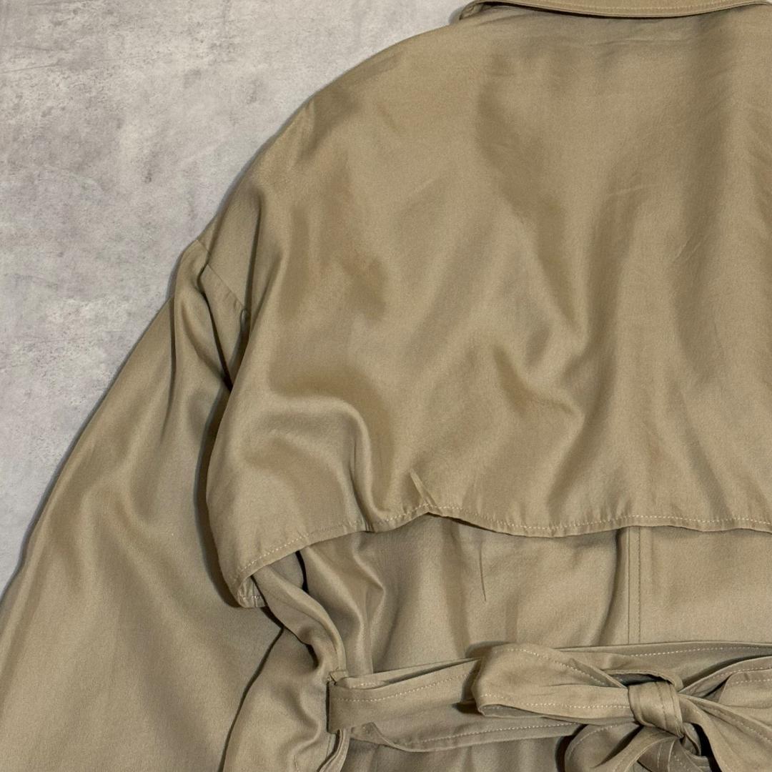 BEARDSLEY ビアズリー トレンチコート ベルト付き　R115