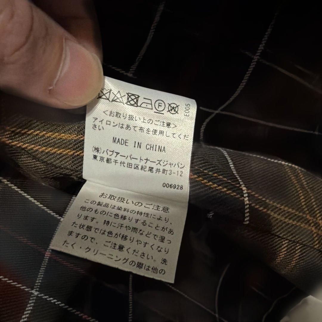 GLR別注 Barbour トランスポートビデイル ブラック 38