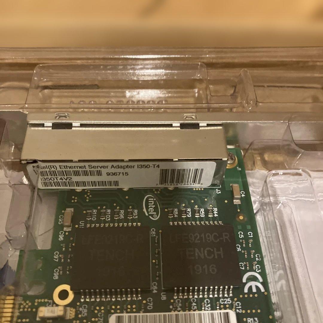 拡張カード Intel Ethernet Server Adapter I350-T4V2