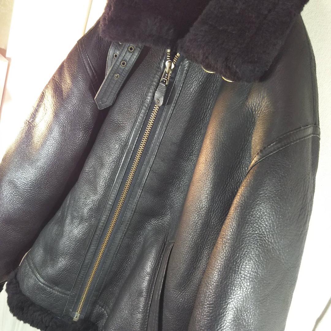 【中古良品】CHAIRMAN チェアマン/ムートンボンバージャケット