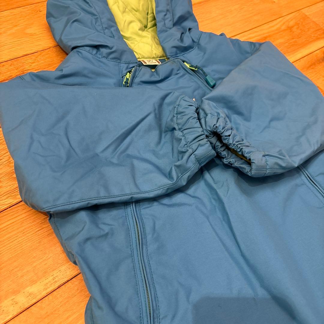 美品　モンベル　ウエア　つなぎ　90cm 防寒着　スキー　雪遊び