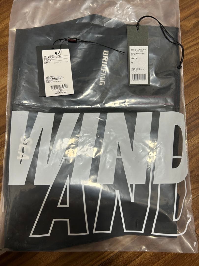 【S.Oさん専用】WIND AND SEA BRIEFING ワイドタックパンツ