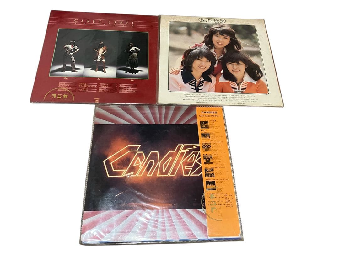 キャンディーズ レコード 3枚セット