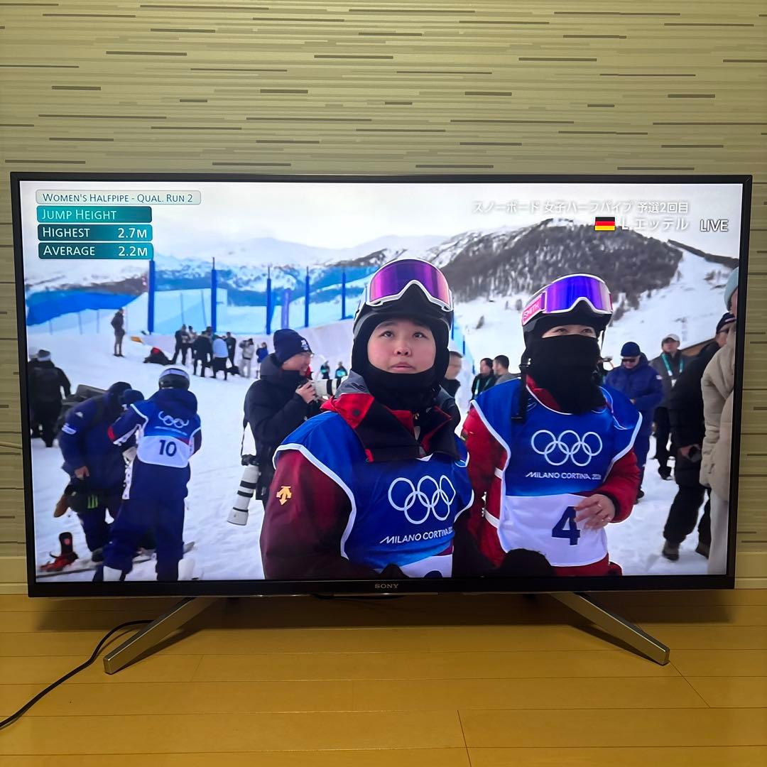 BRAVIA KJ-43X8500F 2018年製