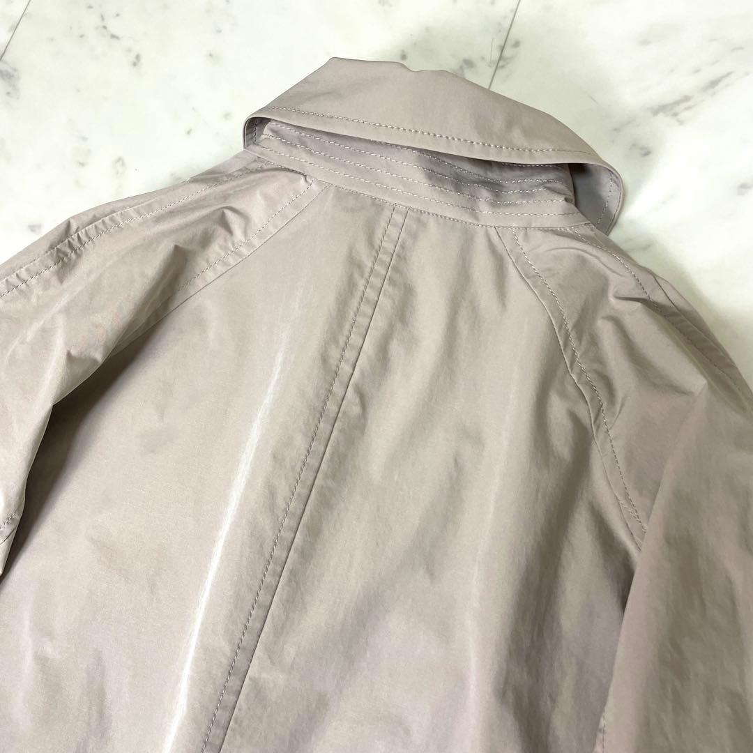 専用【美品】プラージュ 23SS Balmacaan コート 薄手 ベージュ36