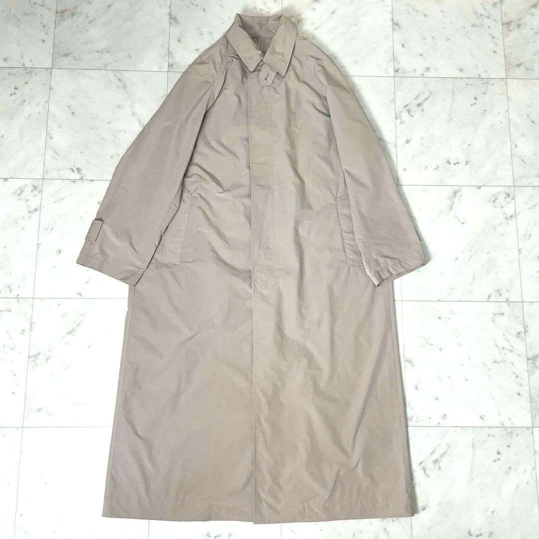 専用【美品】プラージュ 23SS Balmacaan コート 薄手 ベージュ36