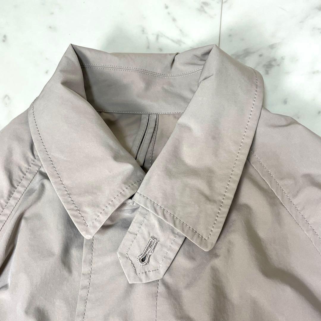 専用【美品】プラージュ 23SS Balmacaan コート 薄手 ベージュ36