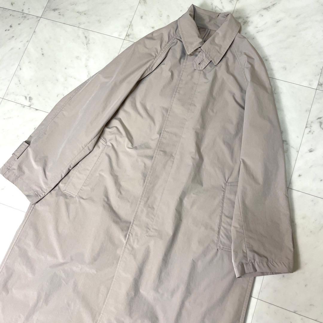 専用【美品】プラージュ 23SS Balmacaan コート 薄手 ベージュ36