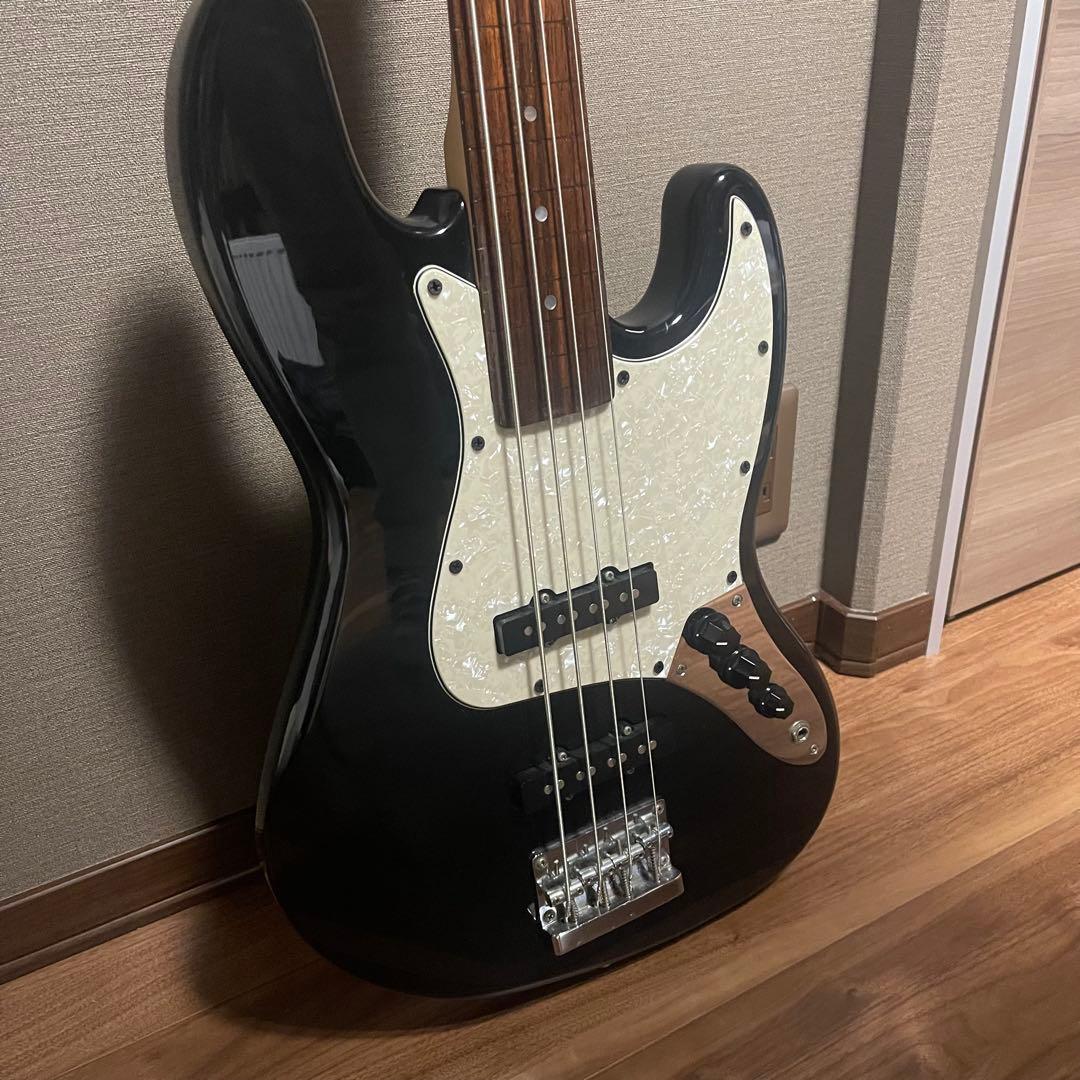 Bacchus フレットレスベース 黒 パールピックガード Y2K 00s 希少