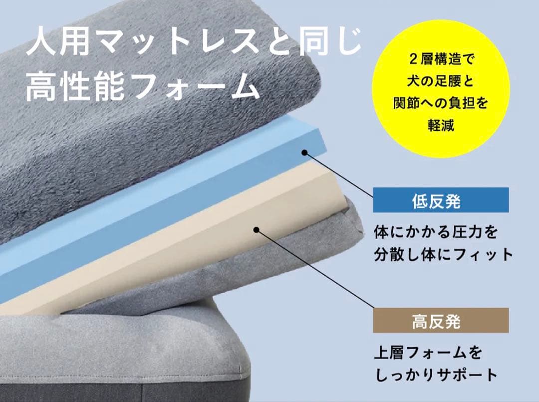 guguドギー 犬用ベッド　Lサイズ　ベージュ