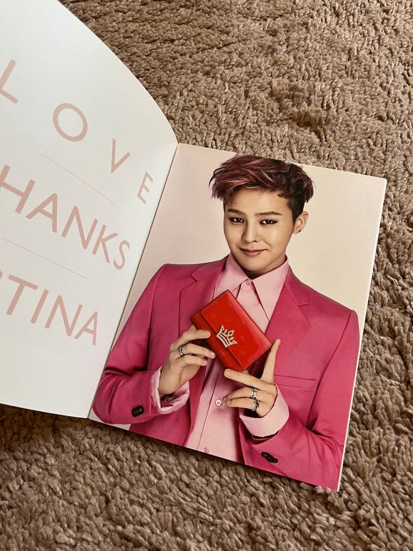 香水　Jestina BIGBANG G-dragon パンフレット　雑誌